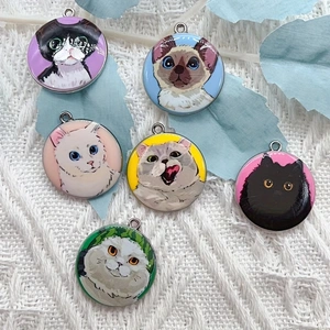 10pcs cartoon animal cat ename - Party Supplies 评论和价格