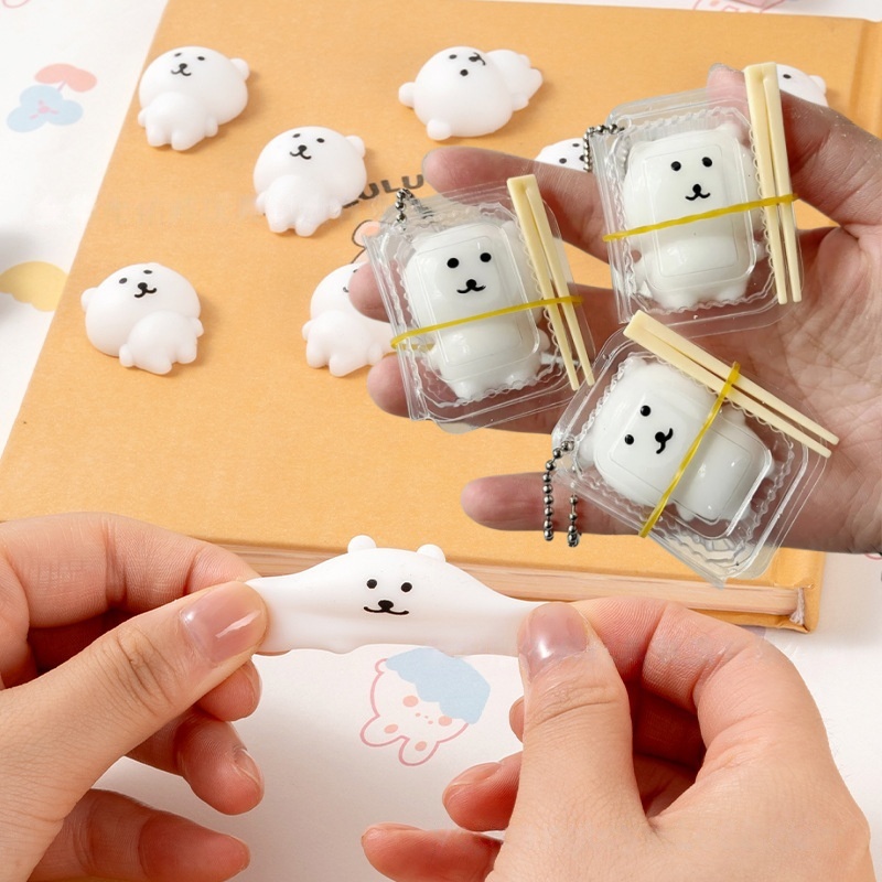 Lunch Box Squishy JOKE Bear Ka - Prank Toys 评论和价格