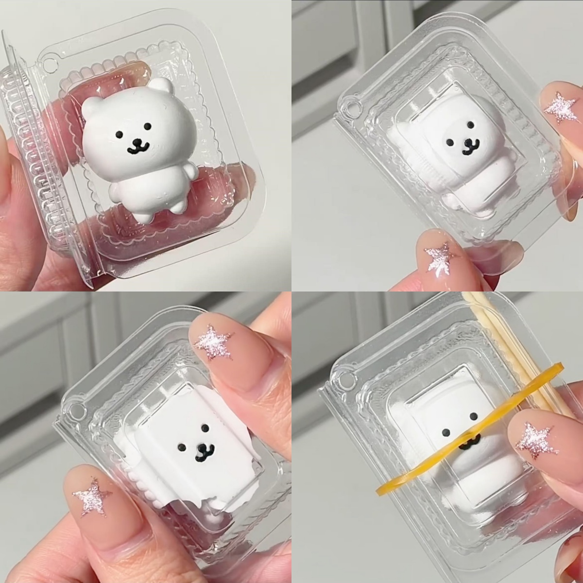 Lunch Box Squishy JOKE Bear Ka - Prank Toys 评论和价格