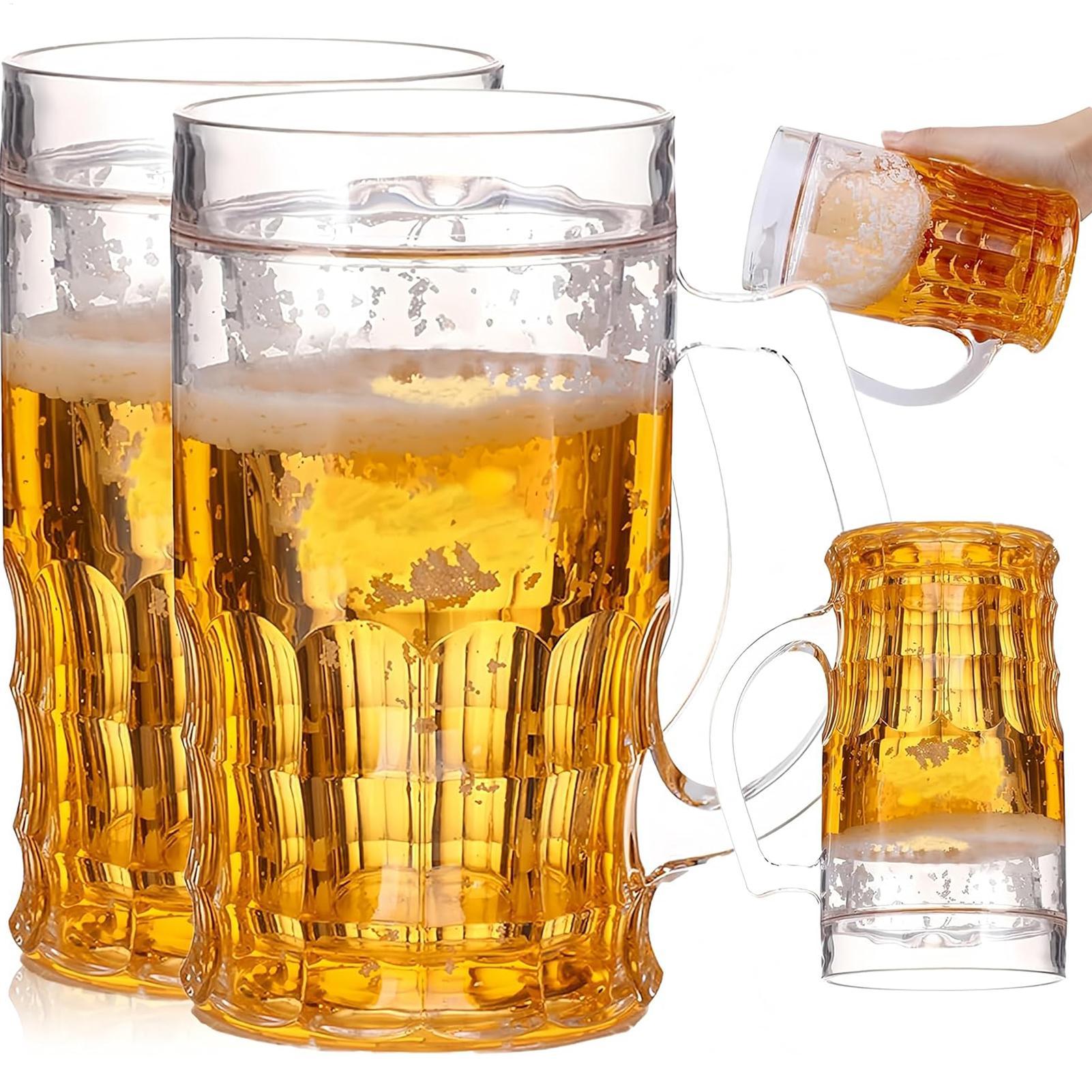 450ml Funny Fake Beer Mug Real - Prank Toys 评论和价格