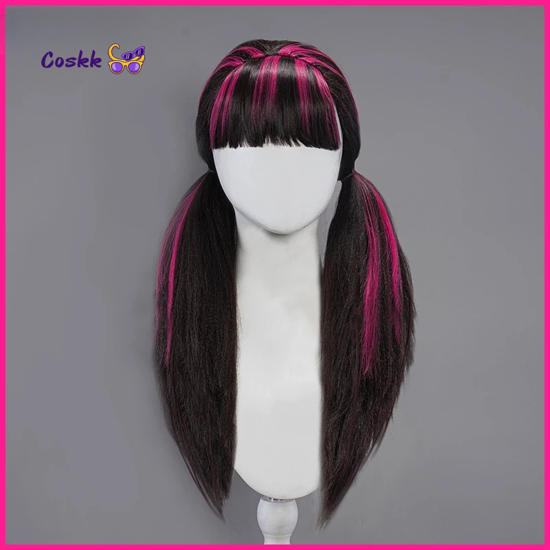 Draculauraa Cosplay Wig  Long  - Anime Cosplay Wig Heat Resistant 评论和价格