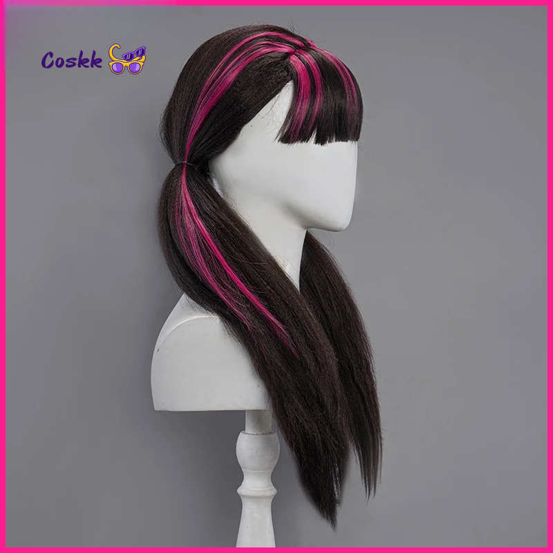 Draculauraa Cosplay Wig  Long  - Anime Cosplay Wig Heat Resistant 评论和价格