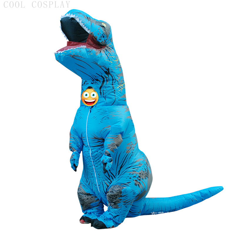 Halloween Adult  T-Rex Dinosau - Inflatable Dinosaur Costume Adult 评论和价格