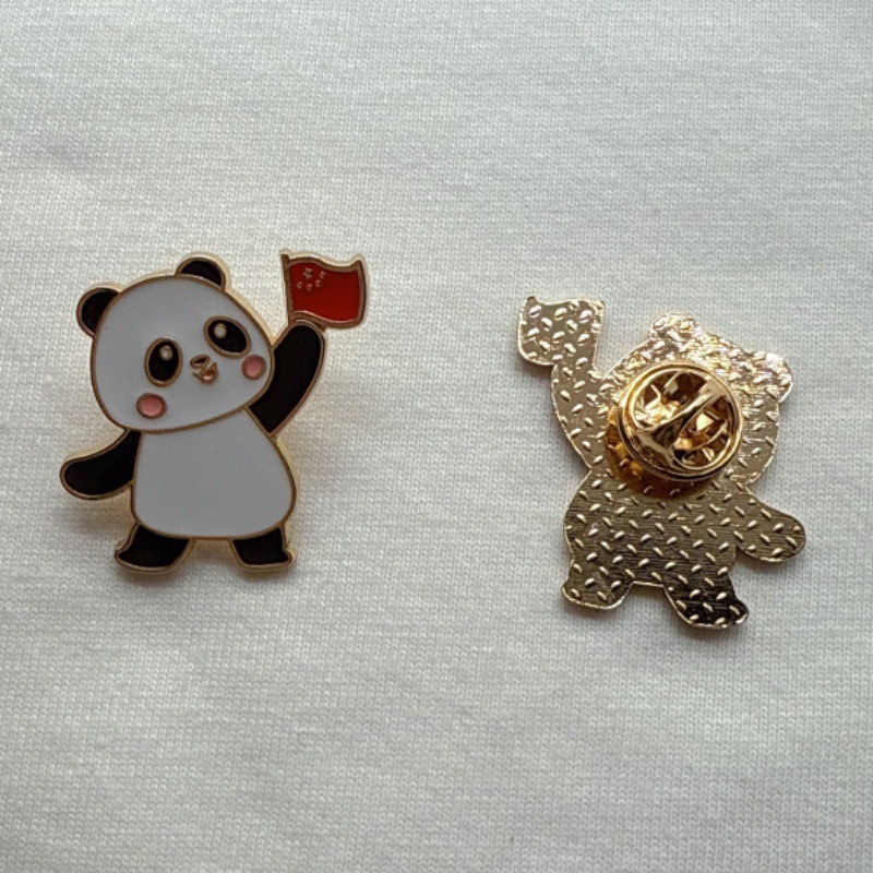 6pcs Cartoon China Panda Badge - Party Supplies 评论和价格
