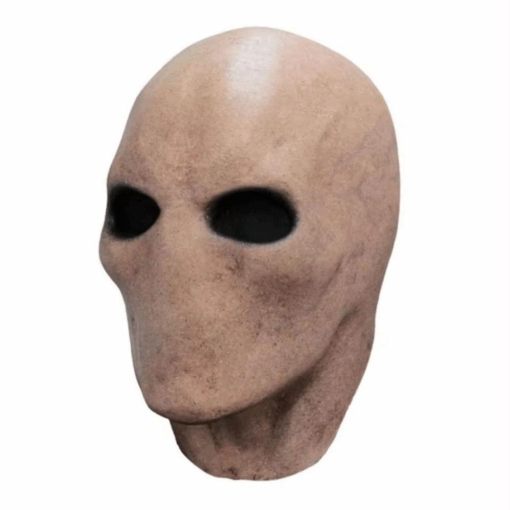 Faceless Man Halloween Slender - Latex Alien Mask Realistic 评论和价格