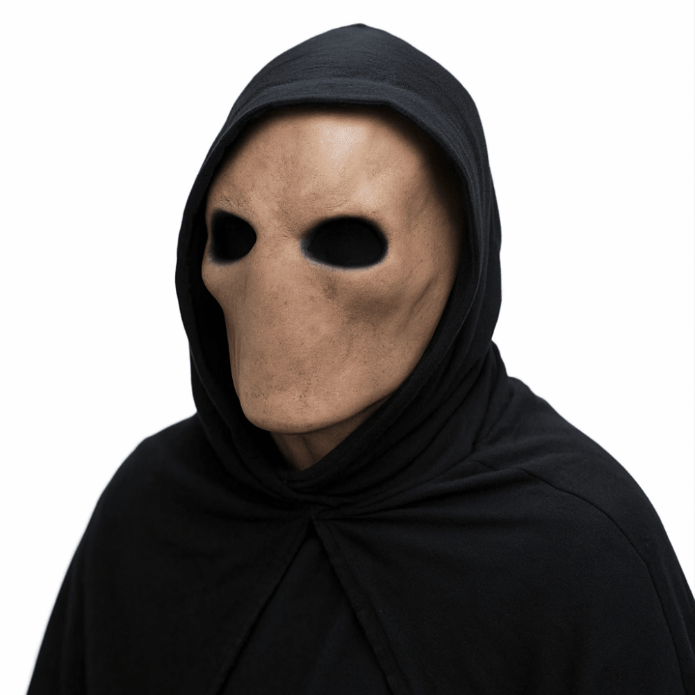 Faceless Man Halloween Slender - Latex Alien Mask Realistic 评论和价格