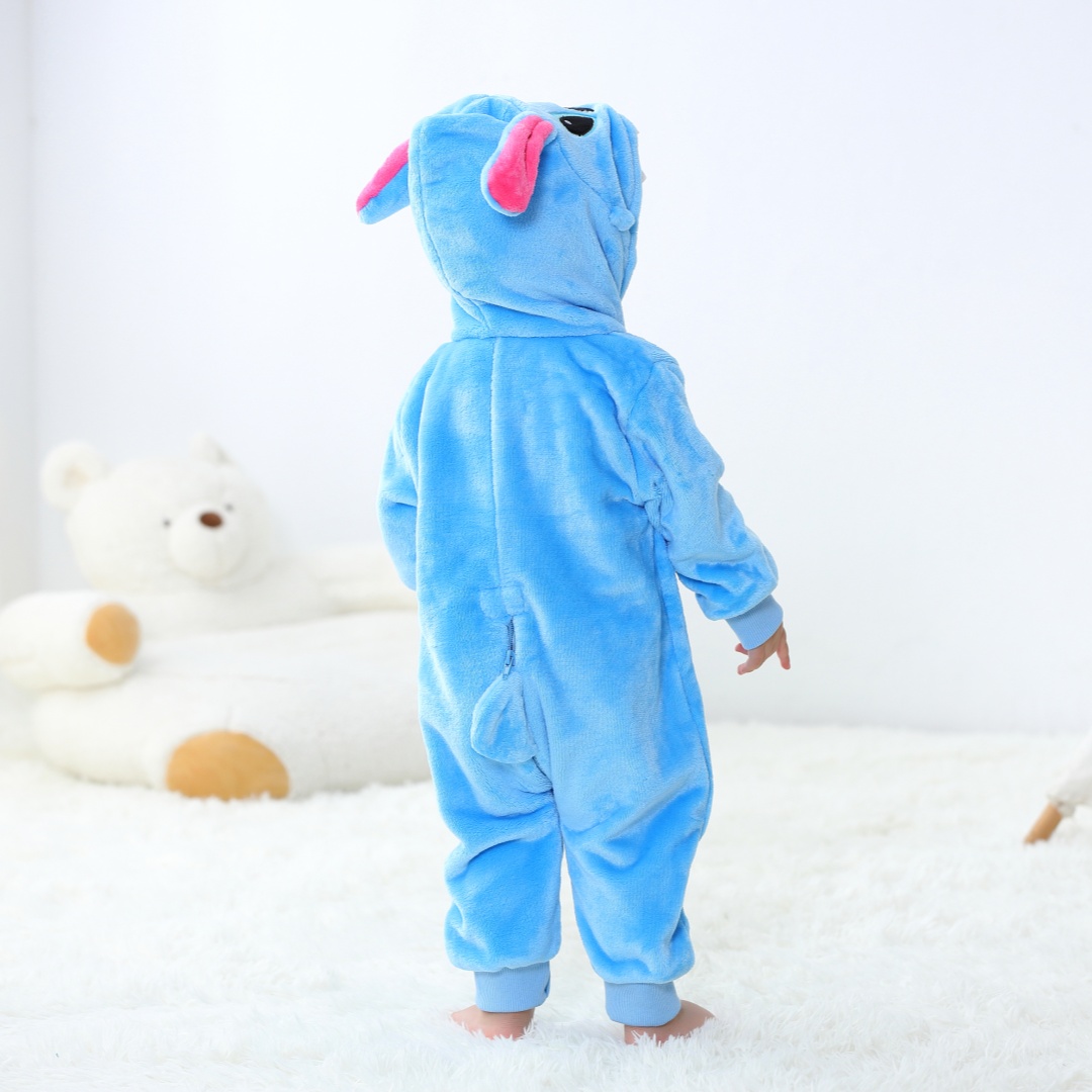 Baby Kigurumi Stitch Cartoon R - Spiderman Jumpsuit Kids 评论和价格