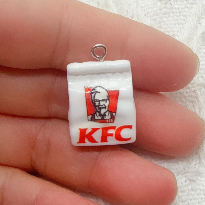 10pcs cartoon resin food bag k - Novelty Gifts 评论和价格