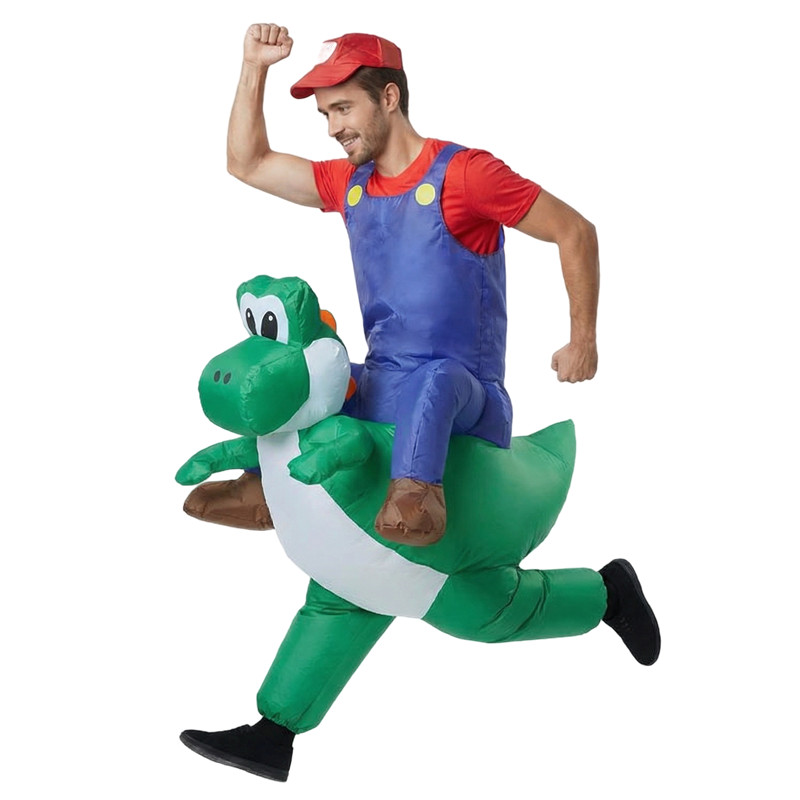 Party Performance Costume Adul - Inflatable Dinosaur Costume Adult 评论和价格