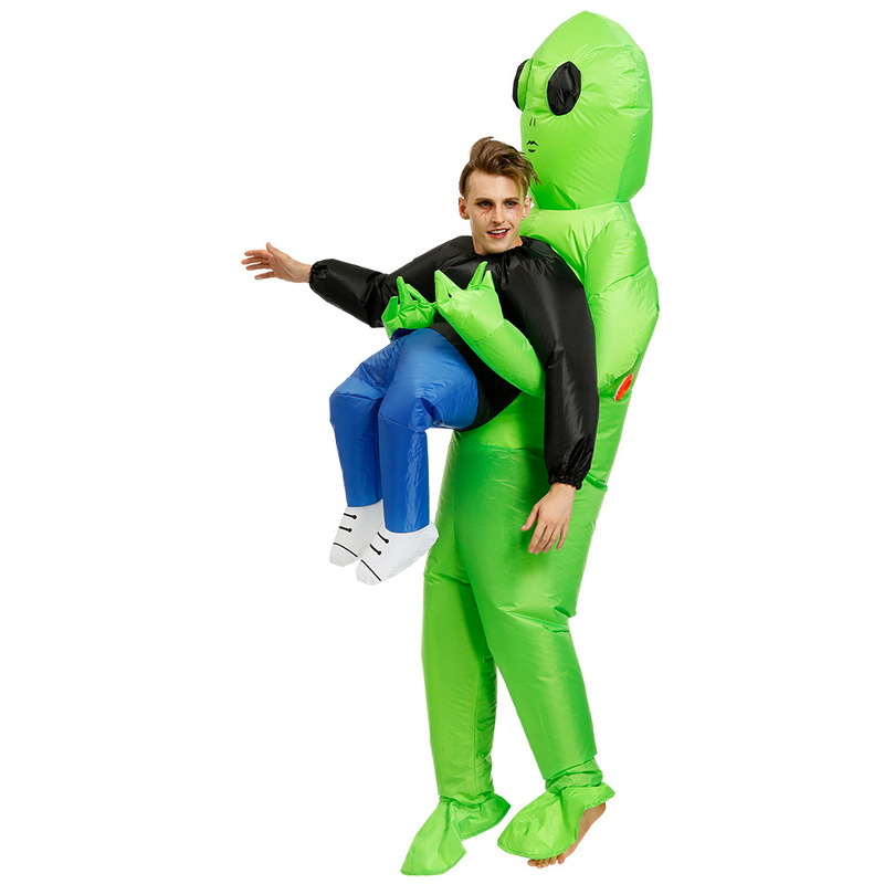 ET-Aliens Inflatable Costume S - Inflatable Dinosaur Costume Adult 评论和价格