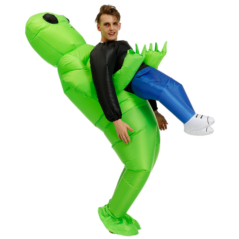 ET-Aliens Inflatable Costume S - Inflatable Dinosaur Costume Adult 评论和价格