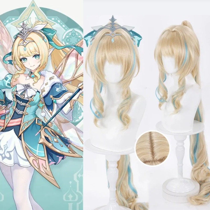 Game Genshin Impact Vesna Stri - Anime Cosplay Wig Heat Resistant 评论和价格