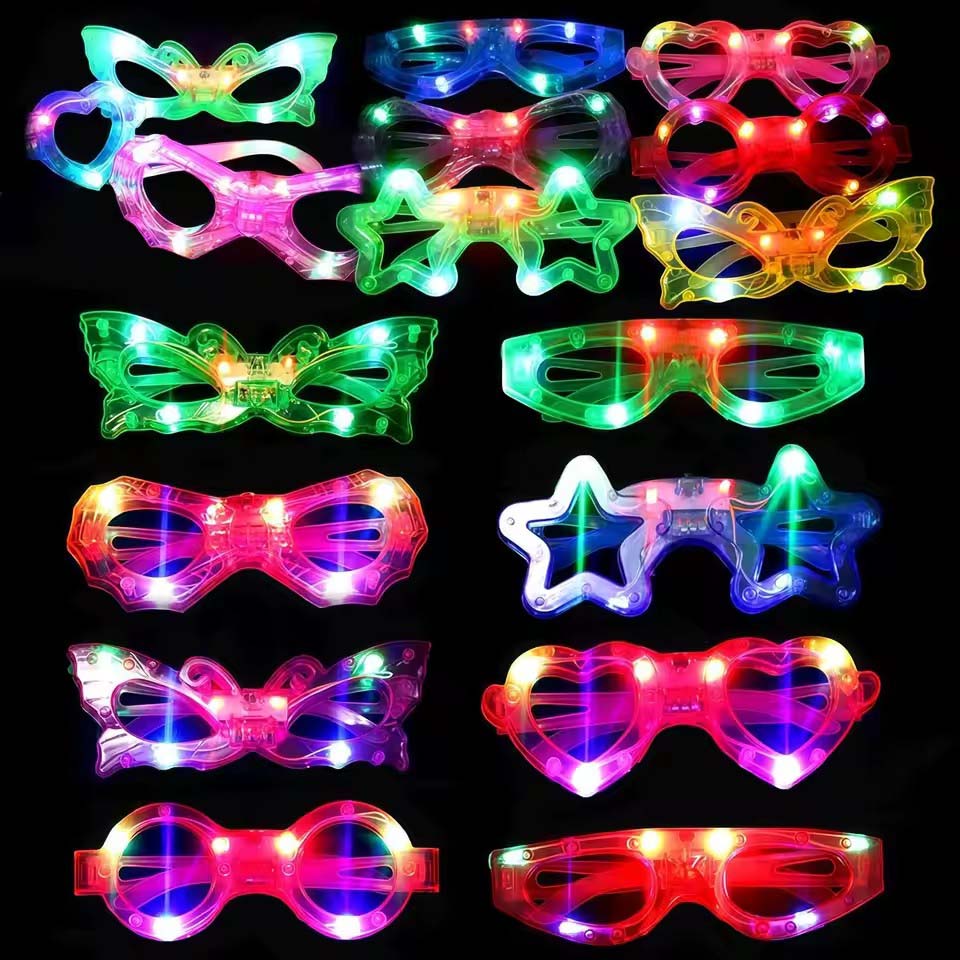 Glow In The Dark Glasses Bulk  - Glow In The Dark Party Glasses 评论和价格