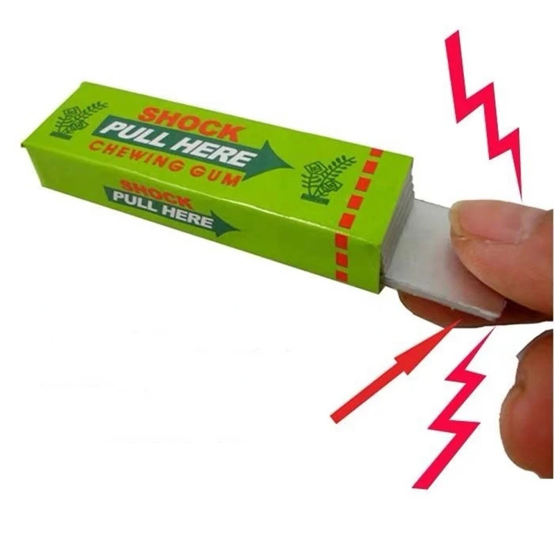 Electric Shock Joke Chewing Gu - Shock Pen Prank Toy 评论和价格