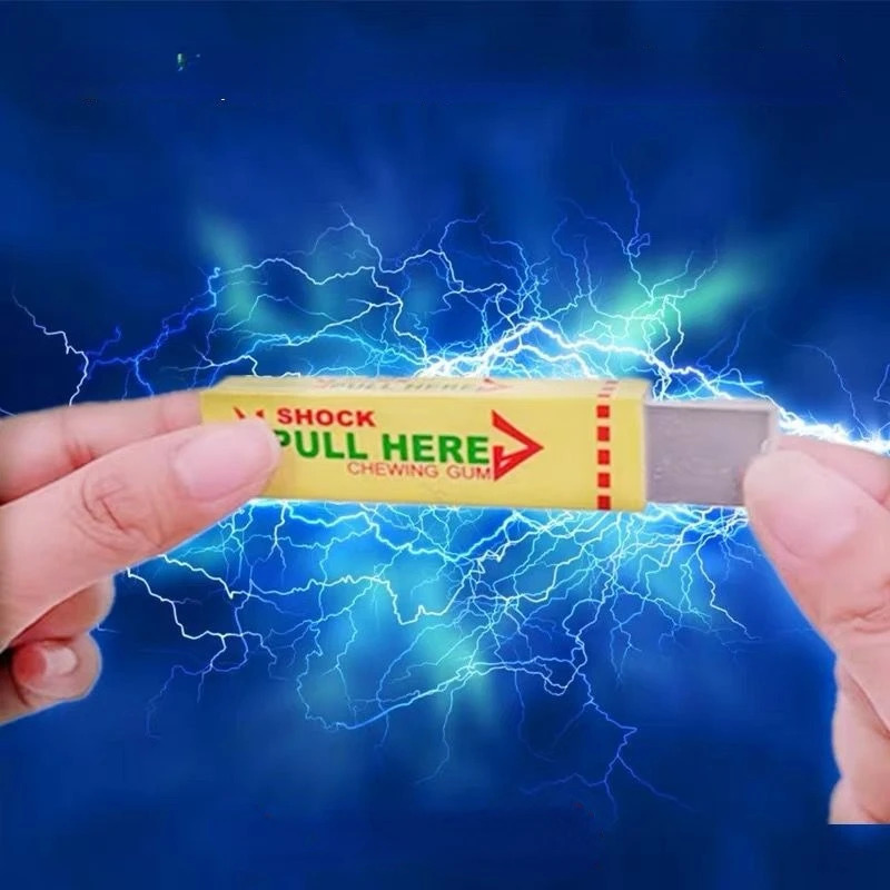 Electric Shock Joke Chewing Gu - Shock Pen Prank Toy 评论和价格