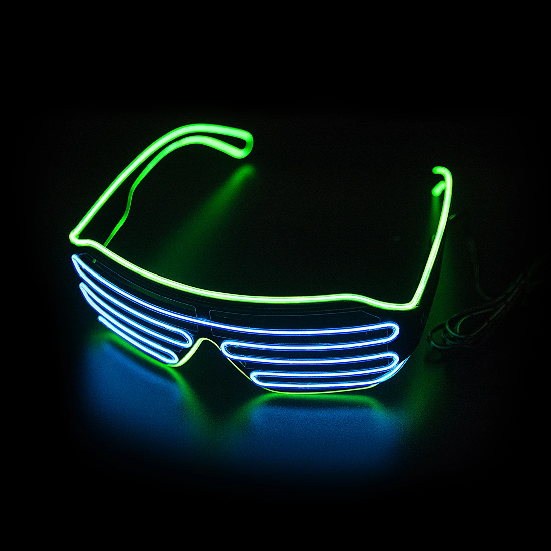 LED Glowing Glasses Gafas Lumi - Glow In The Dark Party Glasses 评论和价格