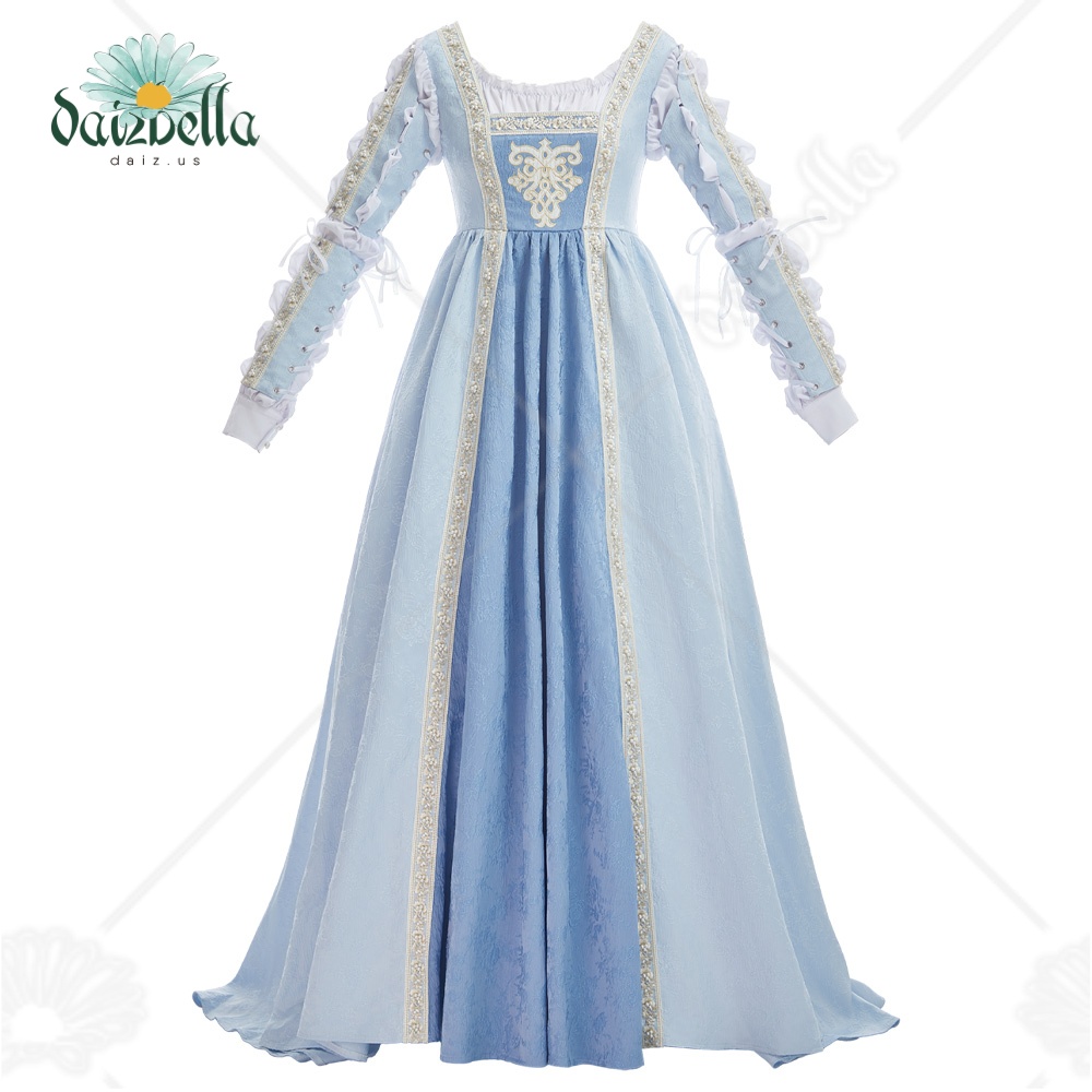 DAIZBELLA Renaissance Costume  - Medieval Renaissance Dress Women 评论和价格