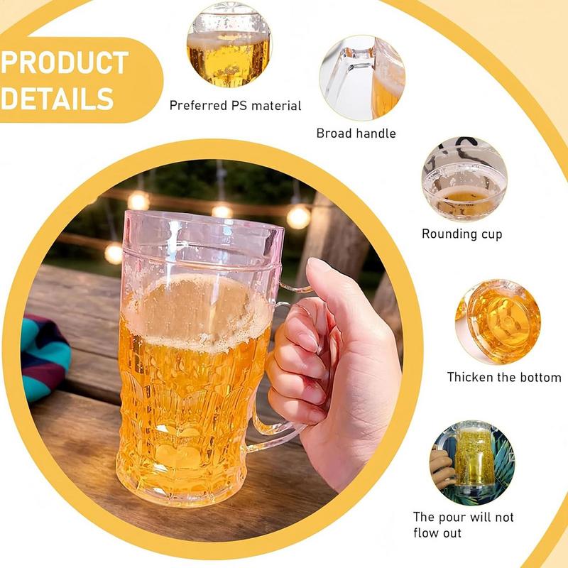 450ml Funny Fake Beer Mug Real - Prank Toys 评论和价格