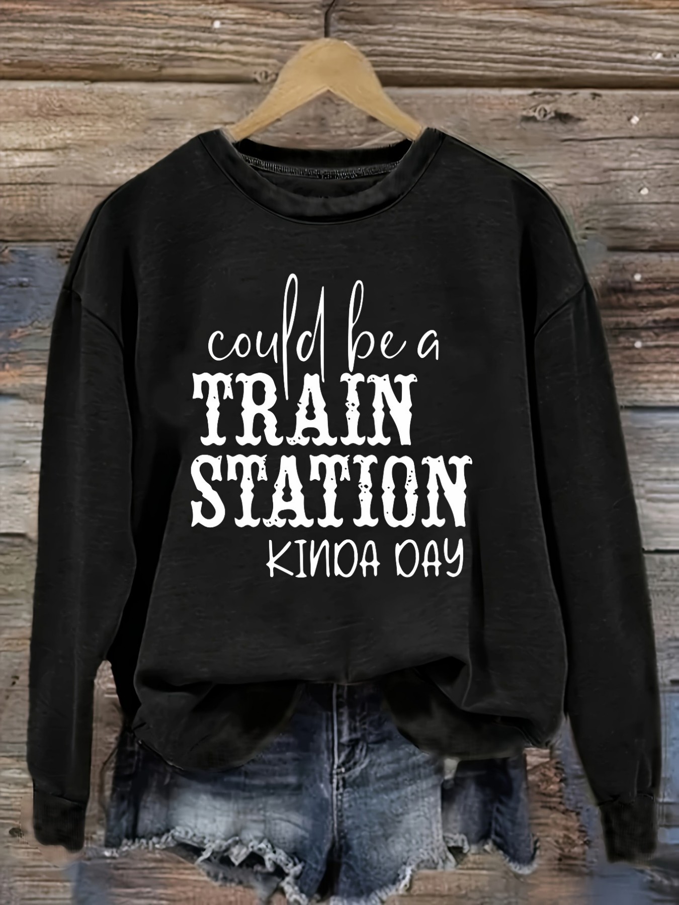 Women's Casual Long Sleeve Cre - Costumes 评论和价格