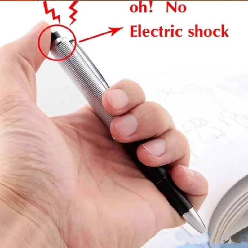 11L^1pcs Creative Electric Sho - Shock Pen Prank Toy 评论和价格