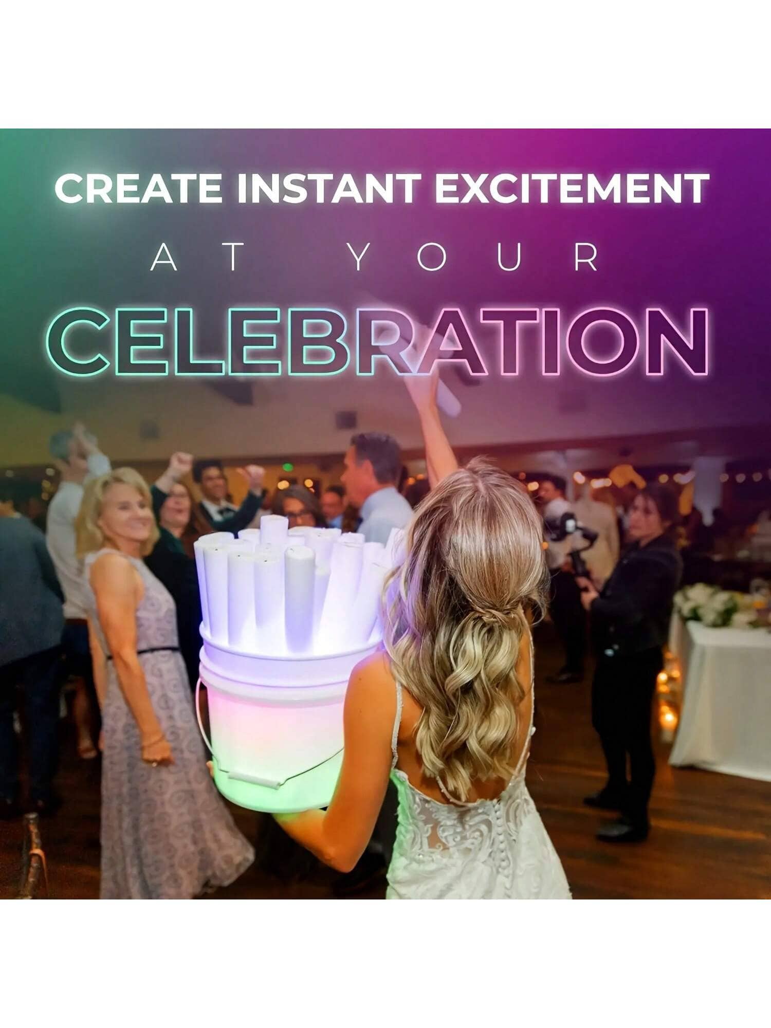 Foam Glow Sticks Vibrant Elect - Flashing Led Foam Sticks Party 评论和价格