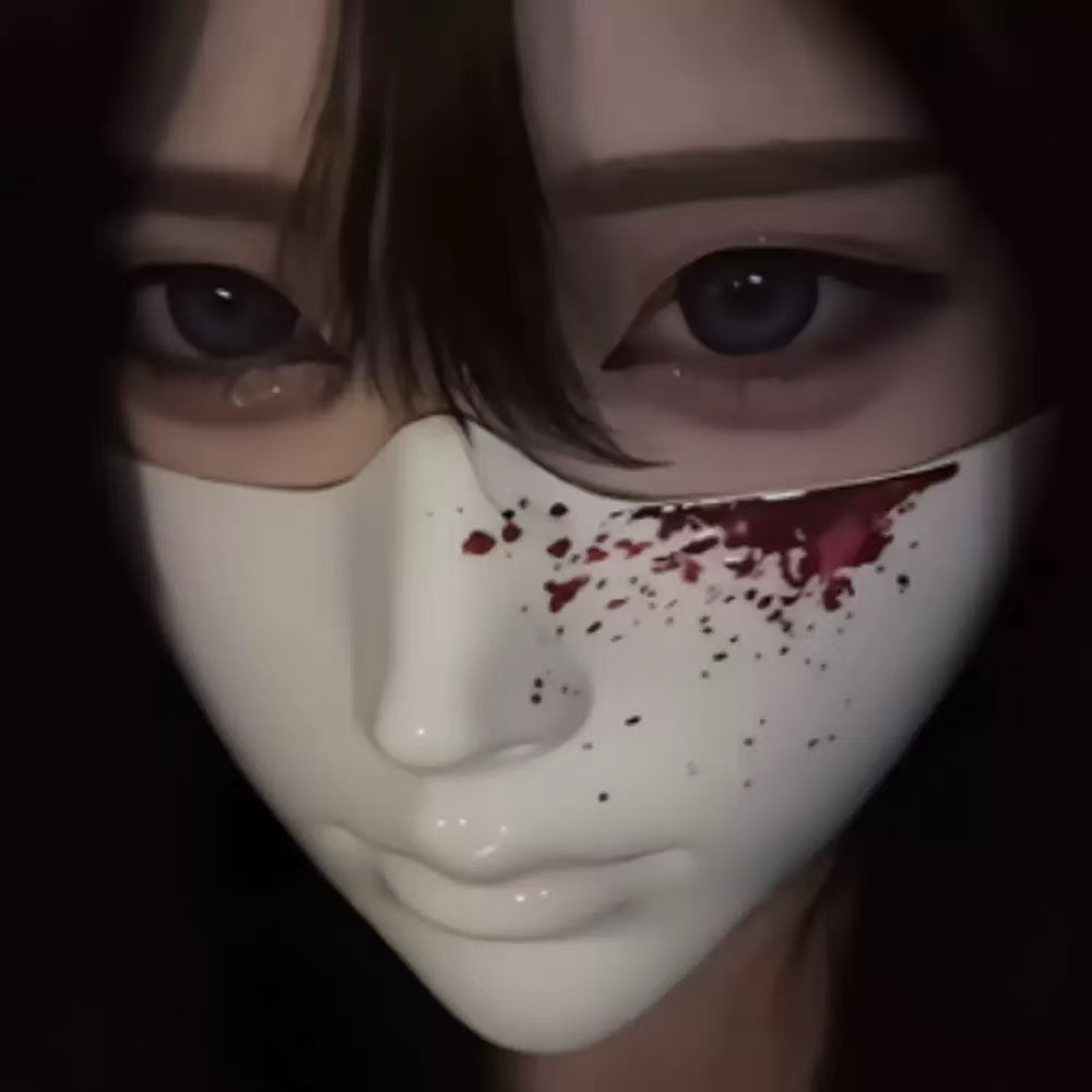 Half Face Human Mask Smooth Fa - Led Purge Mask Halloween 评论和价格