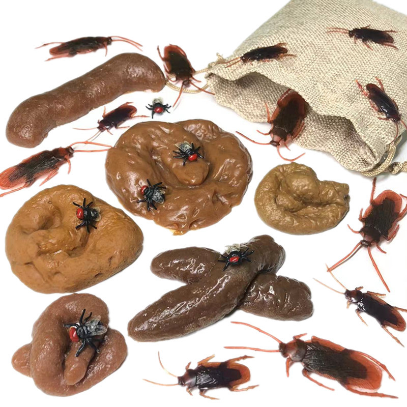6/24PCS Soft Fake Poop Feces P - Fake Poop Gag Gift 评论和价格