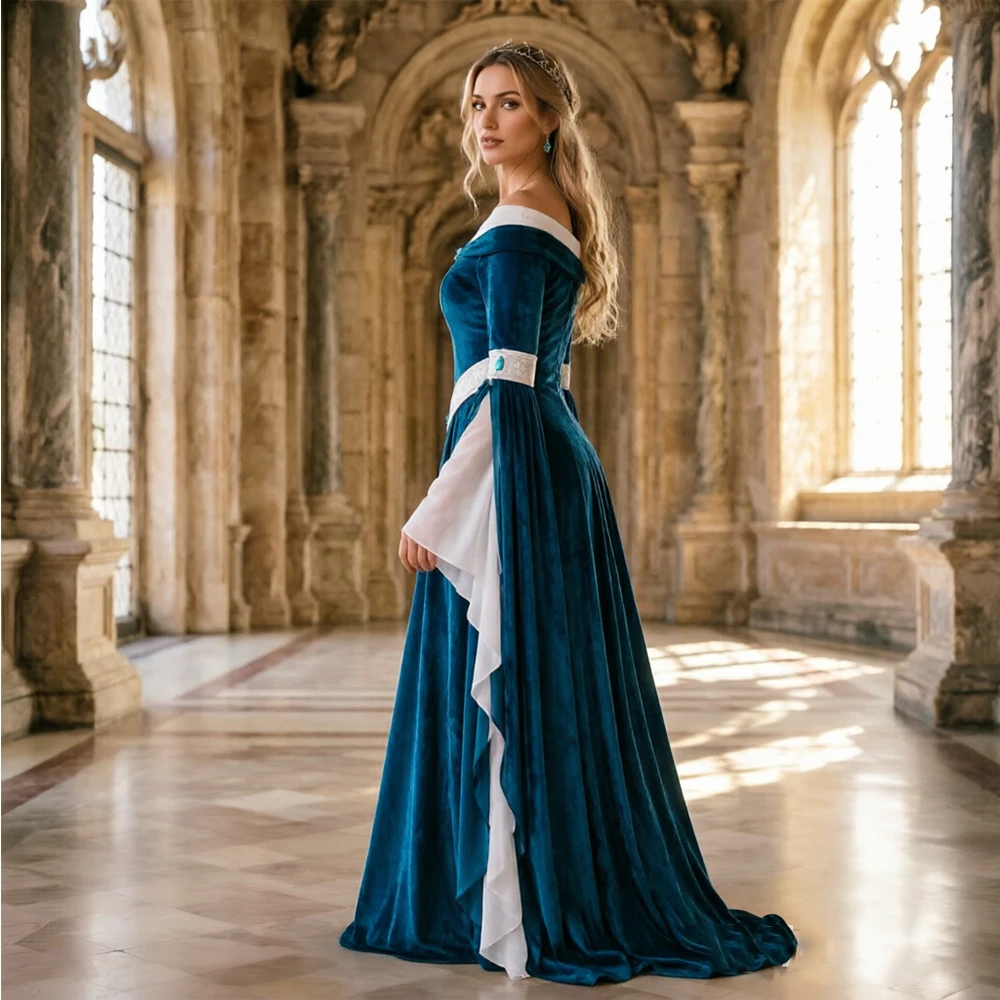 Medieval Renaissance Elf Style - Medieval Renaissance Dress Women 评论和价格