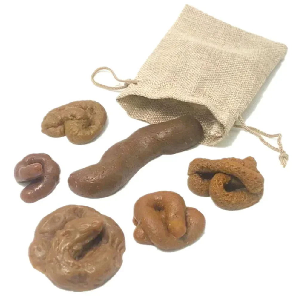 6pcs Realistic Fake Dog Poop P - Fake Poop Gag Gift 评论和价格