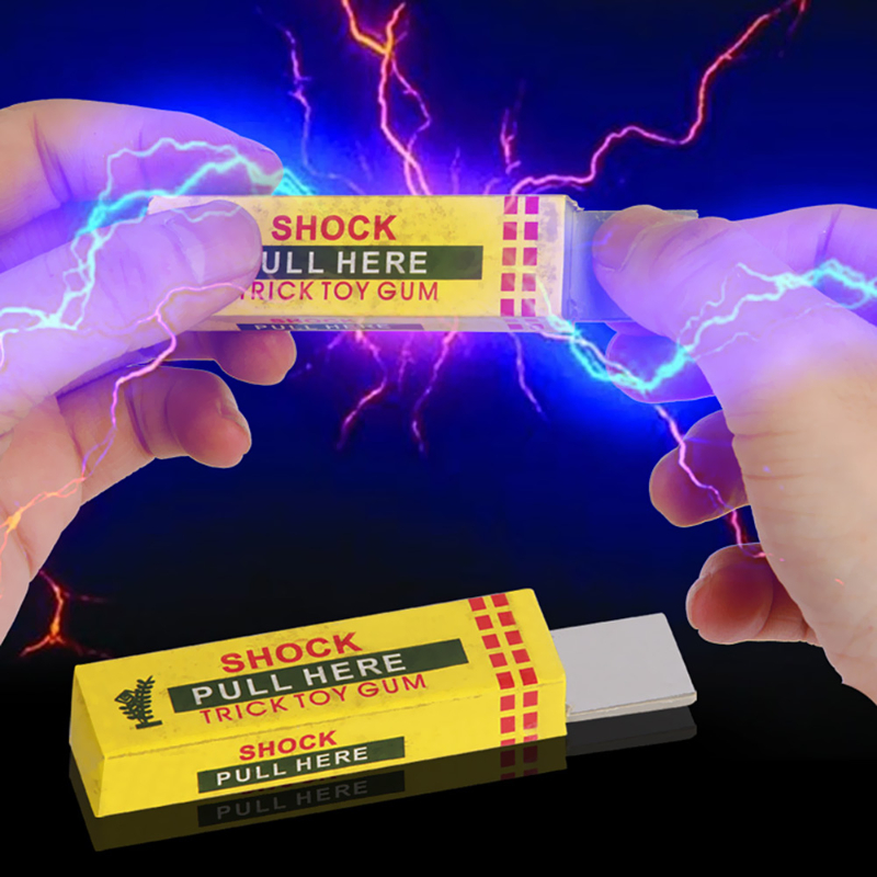Electric Shock Joke Chewing Gu - Shock Pen Prank Toy 评论和价格