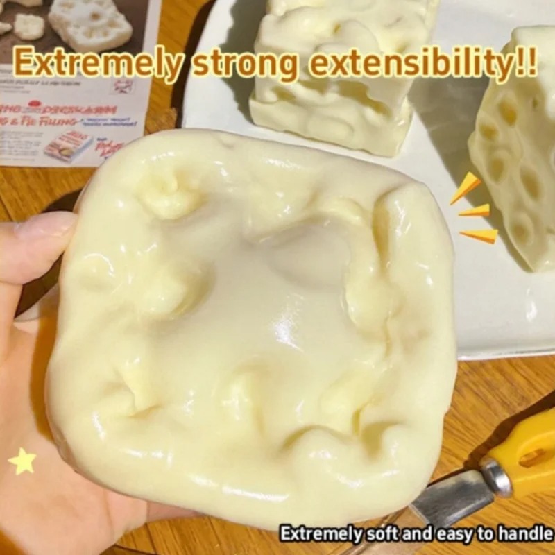 Taba Squishy Cheese Cube Stres - Novelty Gifts 评论和价格