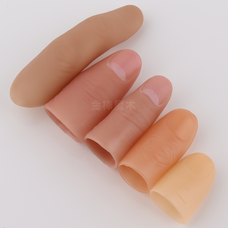 5pc Magic Fake Thumb Set Reali - Thumb Tip Magic Trick Set 评论和价格