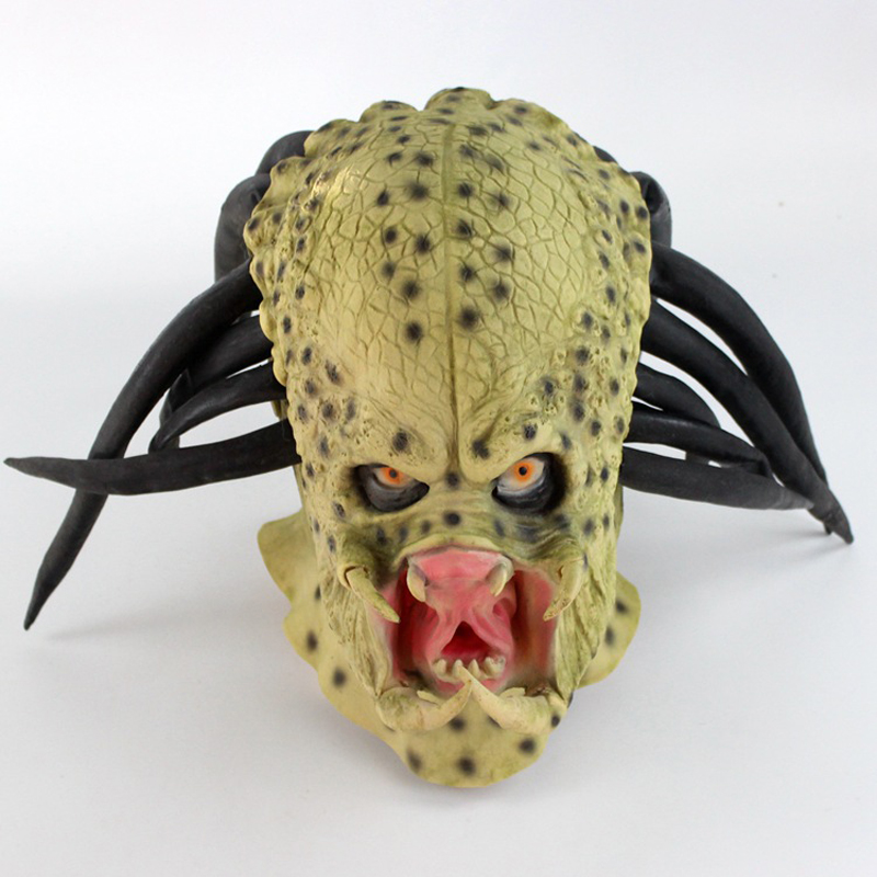 Realistic Predator Full Head M - Latex Alien Mask Realistic 评论和价格