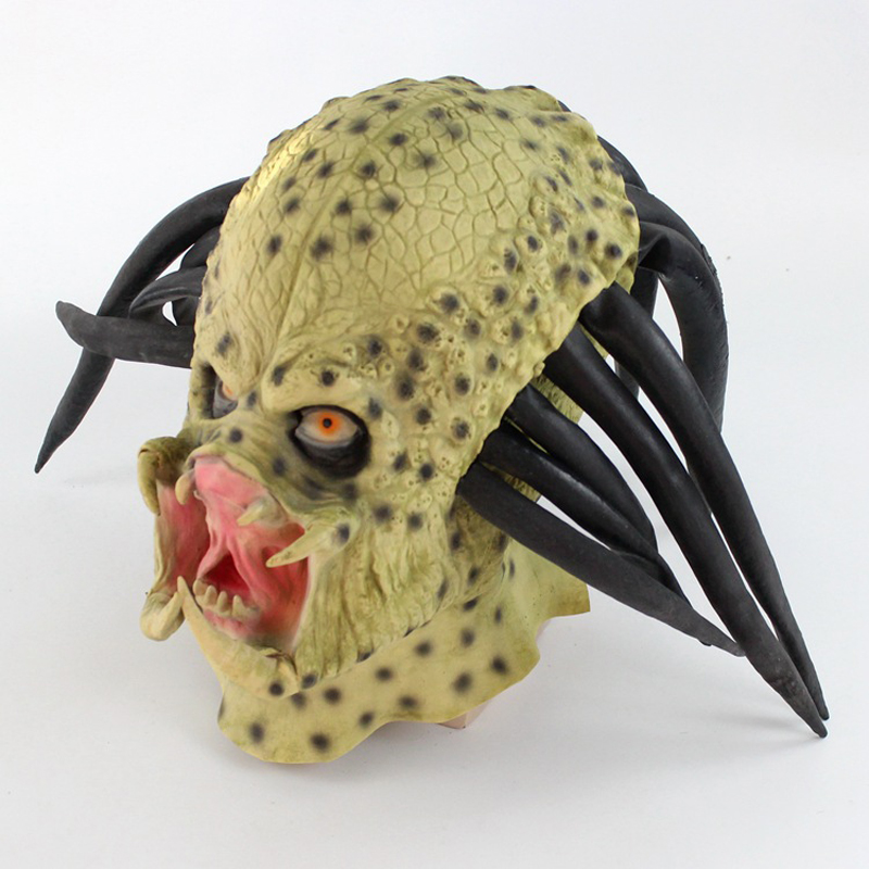 Realistic Predator Full Head M - Latex Alien Mask Realistic 评论和价格