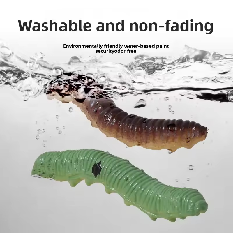 12pcs Insect Models Caterpilla - Prank Toys 评论和价格