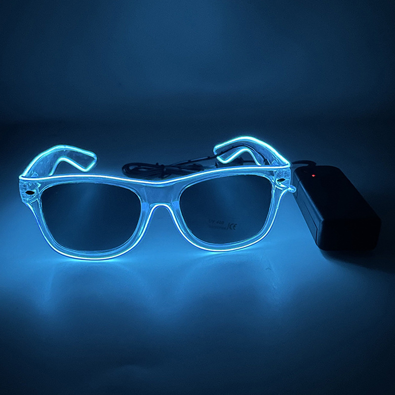 NEW Led Glasses Lights Rave Pa - Glow In The Dark Party Glasses 评论和价格