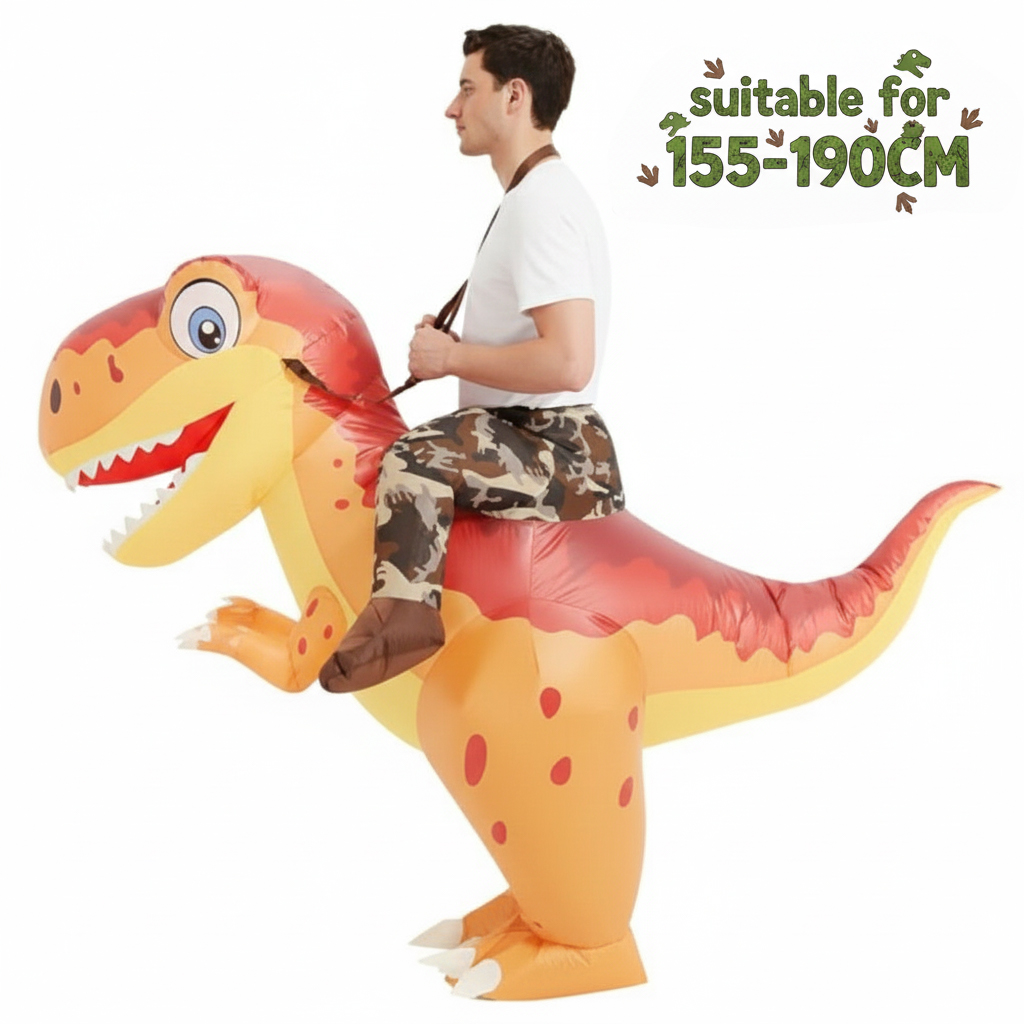 Adult Inflatable Dinosaur Ridi - Costumes 评论和价格