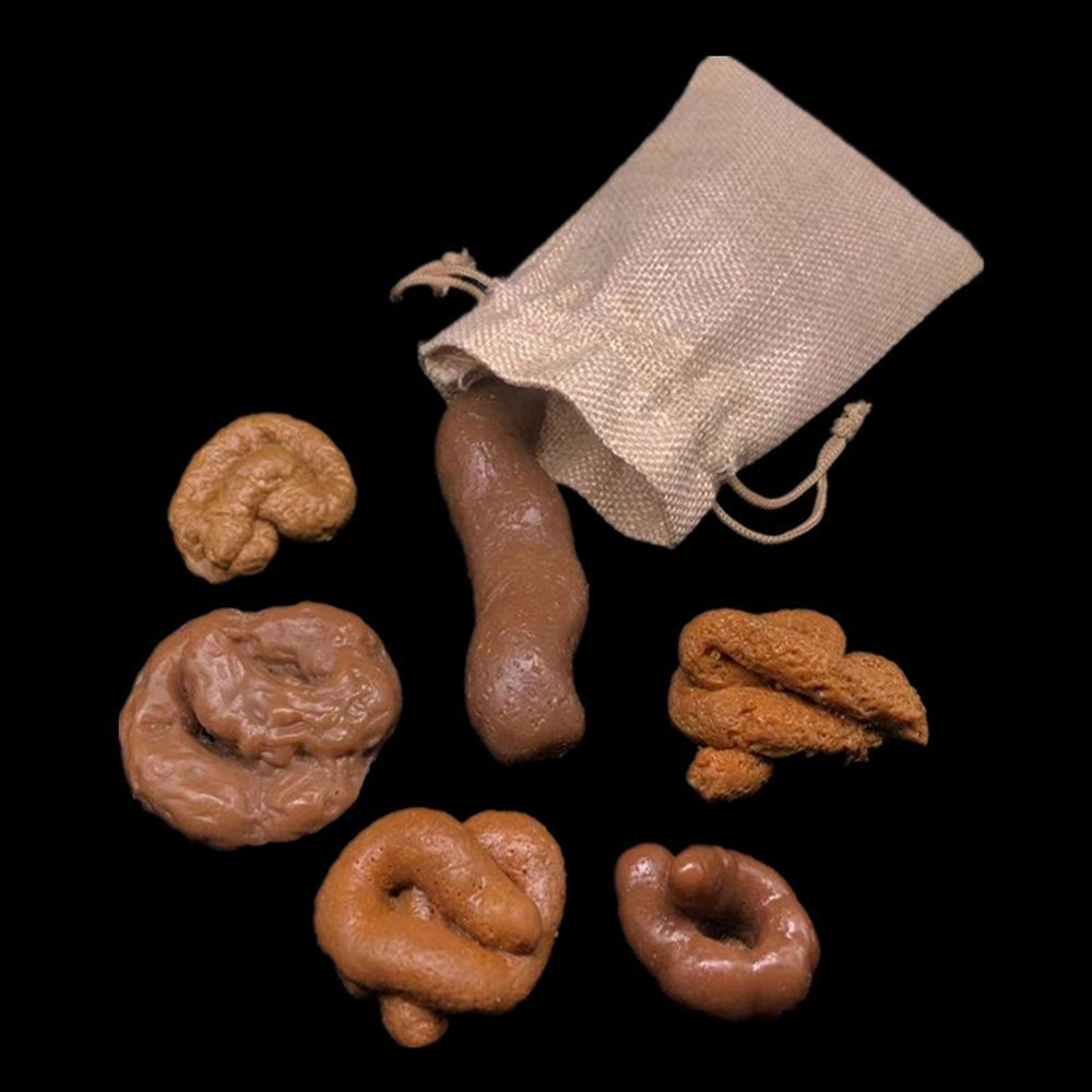 6Pcs Turd Tricky  Fool's Holid - Fake Poop Gag Gift 评论和价格