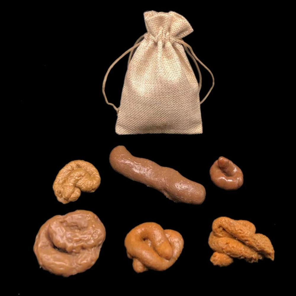 6Pcs Turd Tricky  Fool's Holid - Fake Poop Gag Gift 评论和价格