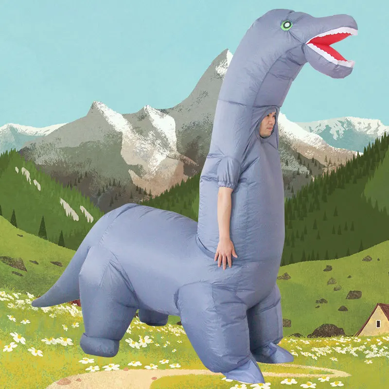 2024 New Inflatable Dinosaur C - Inflatable Dinosaur Costume Adult 评论和价格