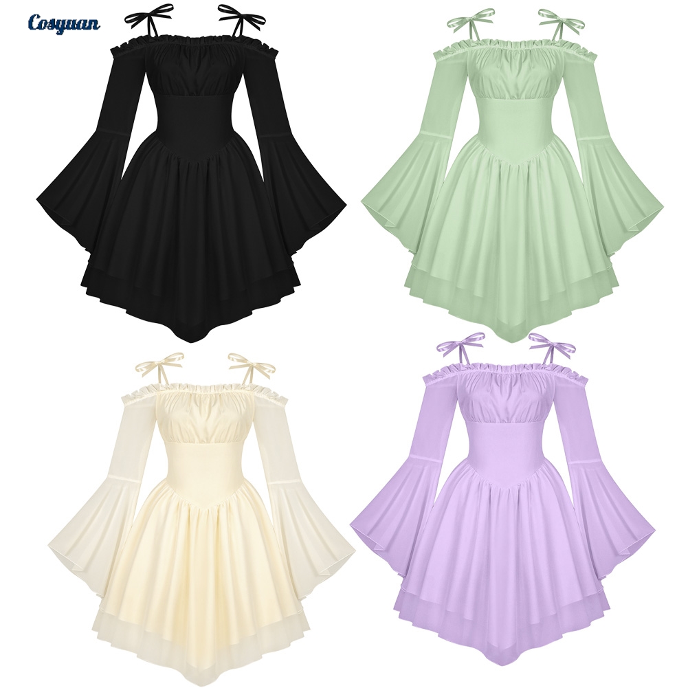 Medieval Renaissance Cosplay D - Medieval Renaissance Dress Women 评论和价格