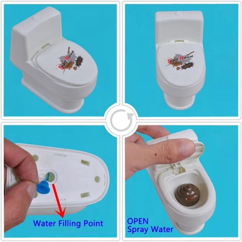 Prank Squirt Toilet Mini Funny - Prank Toys 评论和价格