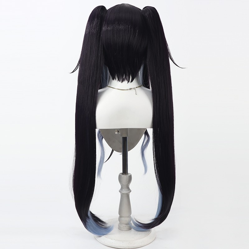 Aikiyo Fuuka Cosplay Wig Blue  - Anime Cosplay Wig Heat Resistant 评论和价格