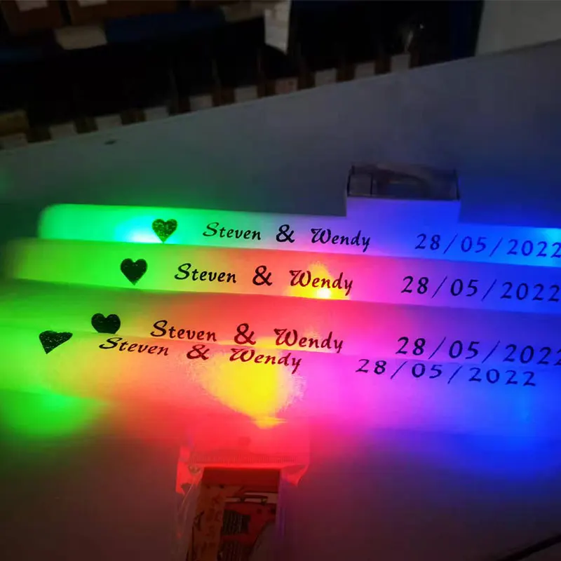LED Glow Sticks Glow Foam Stic - Flashing Led Foam Sticks Party 评论和价格