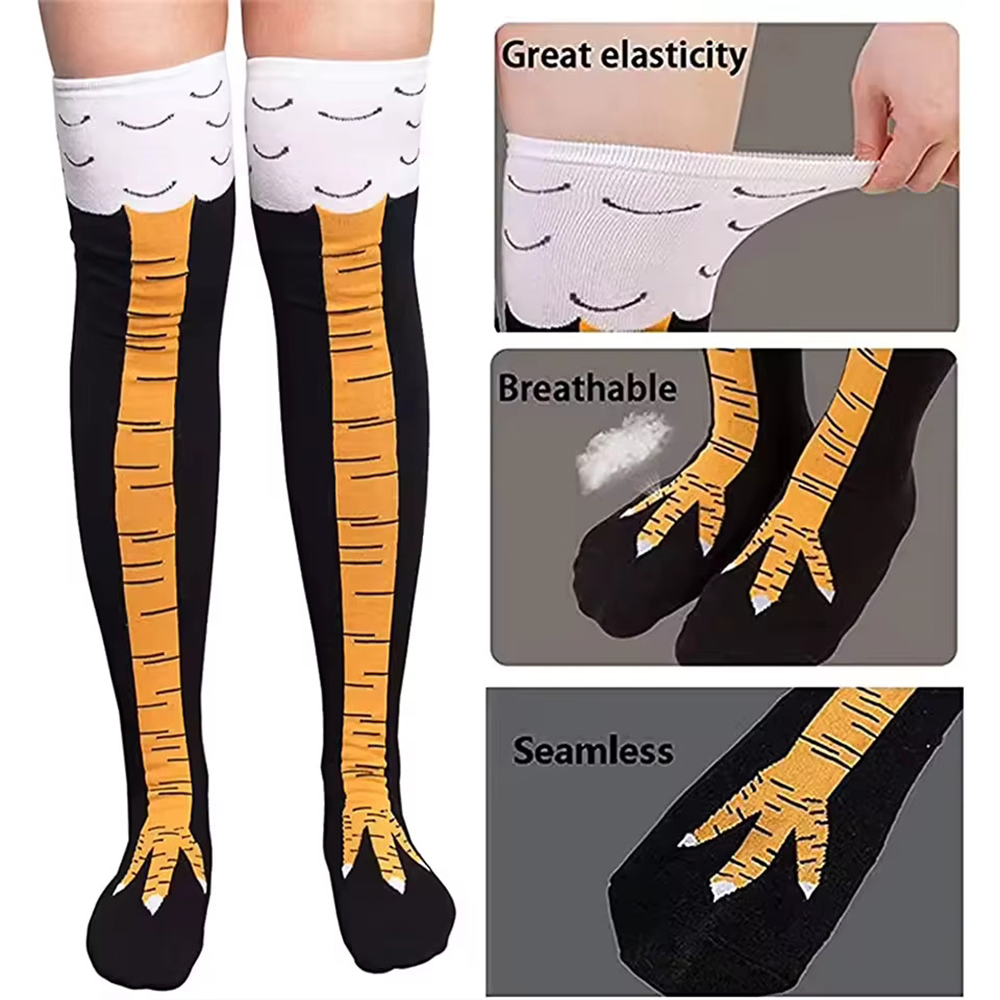 Chicken Paw Socks Funny Over-K - Funny Chicken Leg Socks 评论和价格