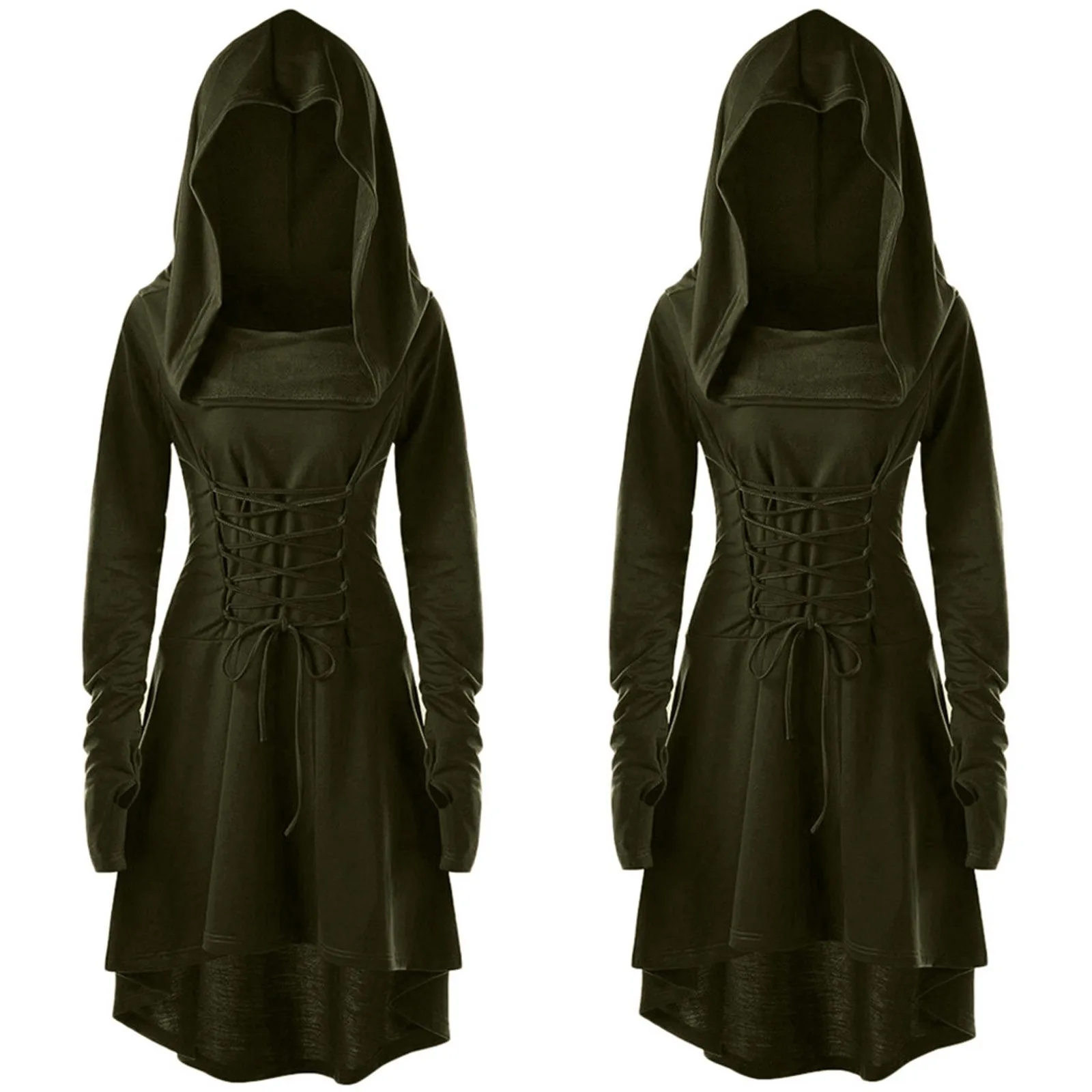 Medieval Froest Women Archer C - Medieval Renaissance Dress Women 评论和价格