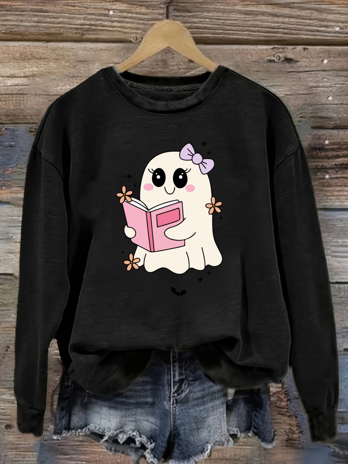 Women's Casual Long Sleeve Cre - Costumes 评论和价格