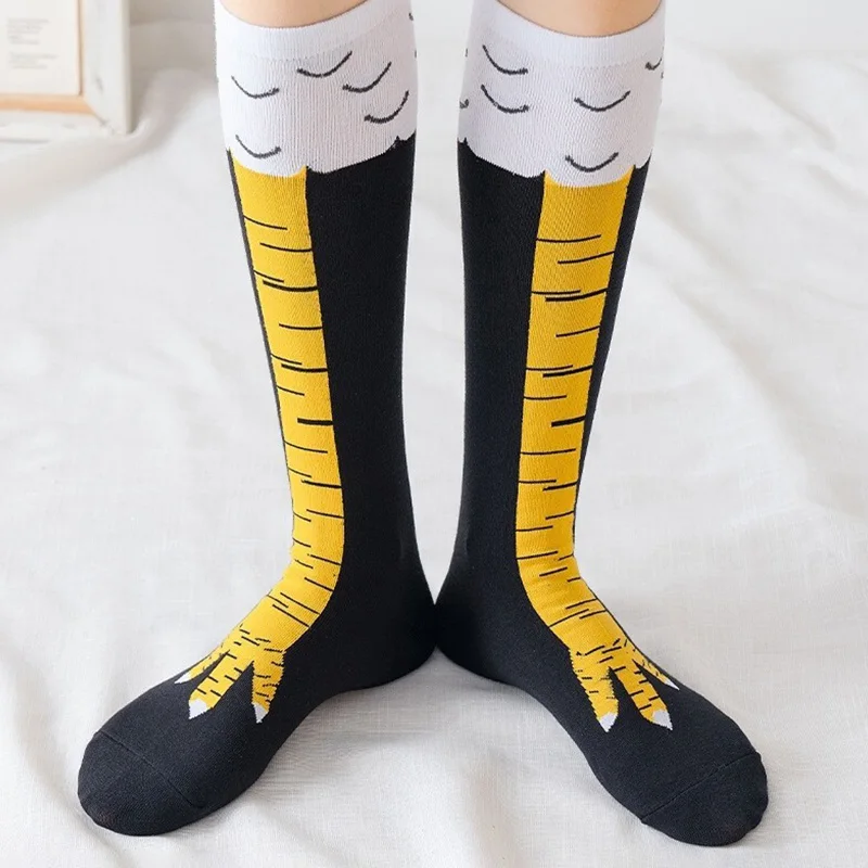 Funny Chicken Paw Stocking Ove - Funny Chicken Leg Socks 评论和价格