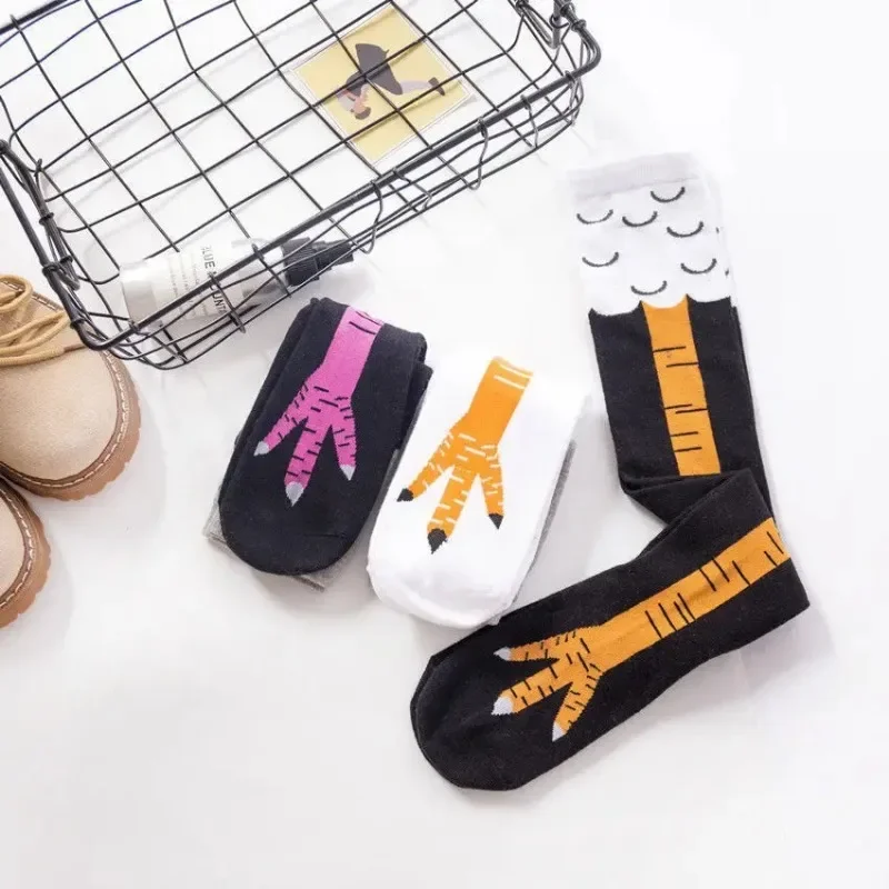 Funny Chicken Paw Stocking Ove - Funny Chicken Leg Socks 评论和价格
