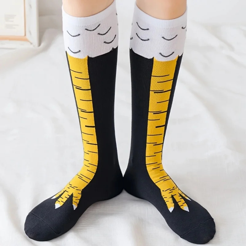 1/2pairs Chicken Paws Feet Lon - Funny Chicken Leg Socks 评论和价格